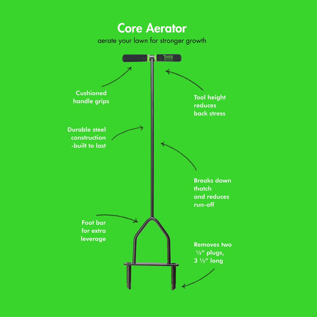 Manual Lawn Coring Aerator