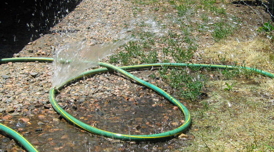 Fix a leaky garden hose