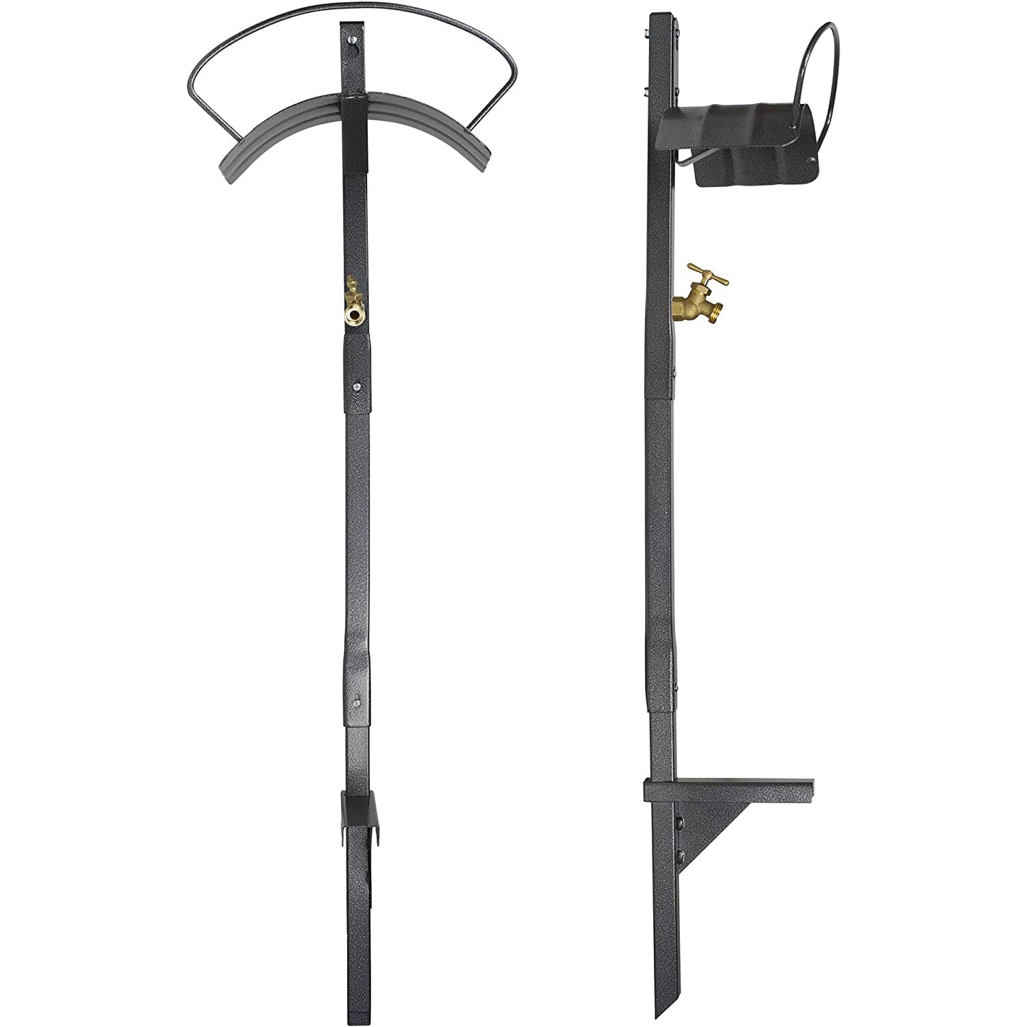 Garden Hose Stand with Spigot - Free Standing - Yard Butler