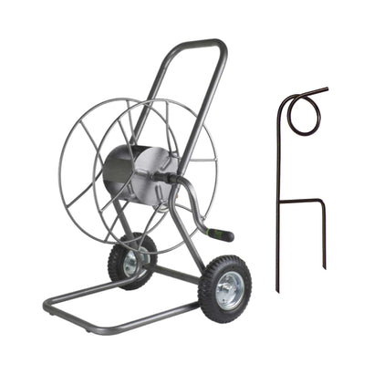 2 WHEEL CART W/HOSE GUIDE