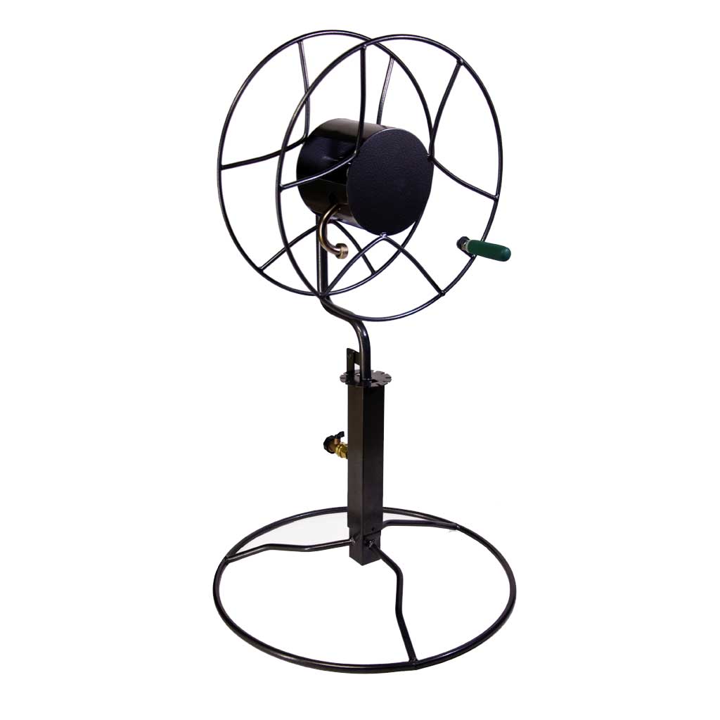 Free-Standing Patio Swivel Hose Reel