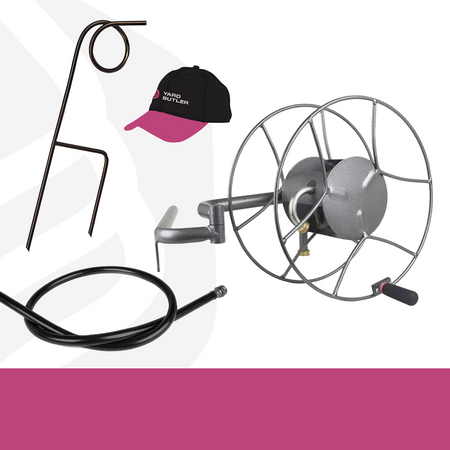 Wall Mount Swivel Reel w/ Hose Guide