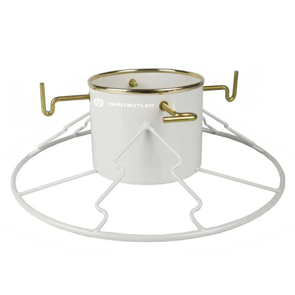 The Perfect Christmas Tree Stand in White and Gold (medium)