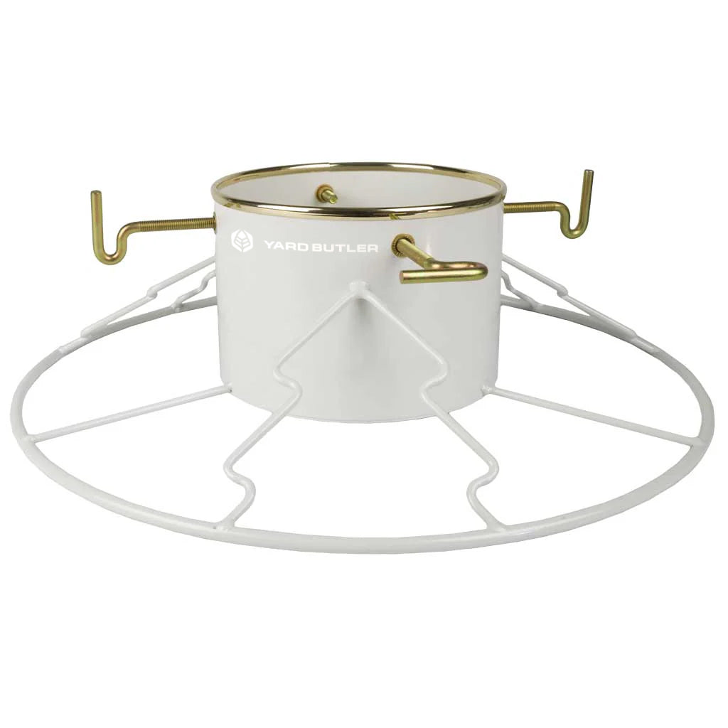 The Perfect Christmas Tree Stand in White and Gold (large)