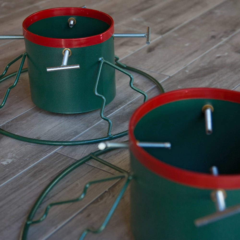 Santa’s Helper Christmas Tree Stand for Medium Fresh Real XMAS Trees ...