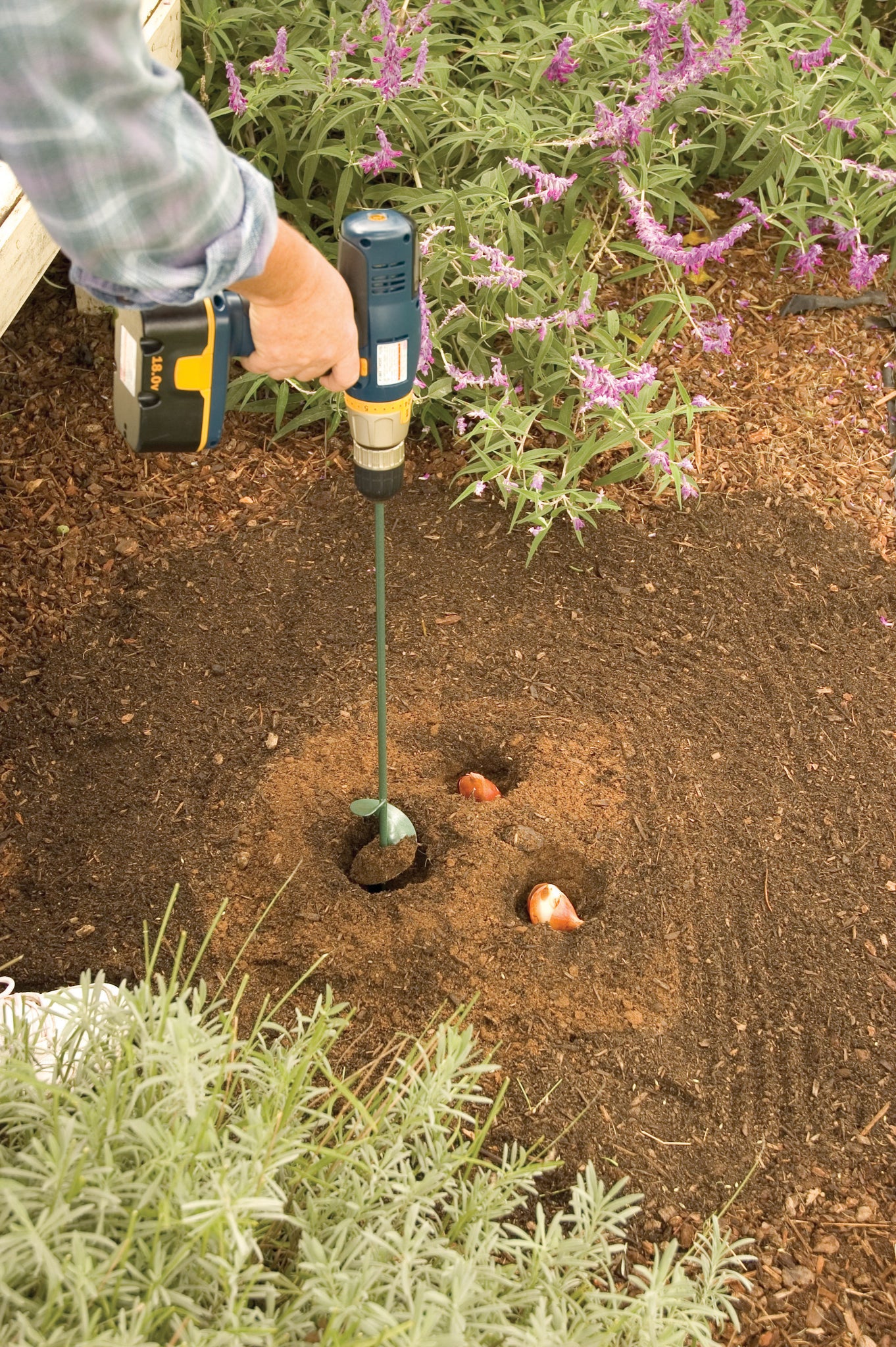 Roto Planter: 24" Garden Digging Auger Drill Bit